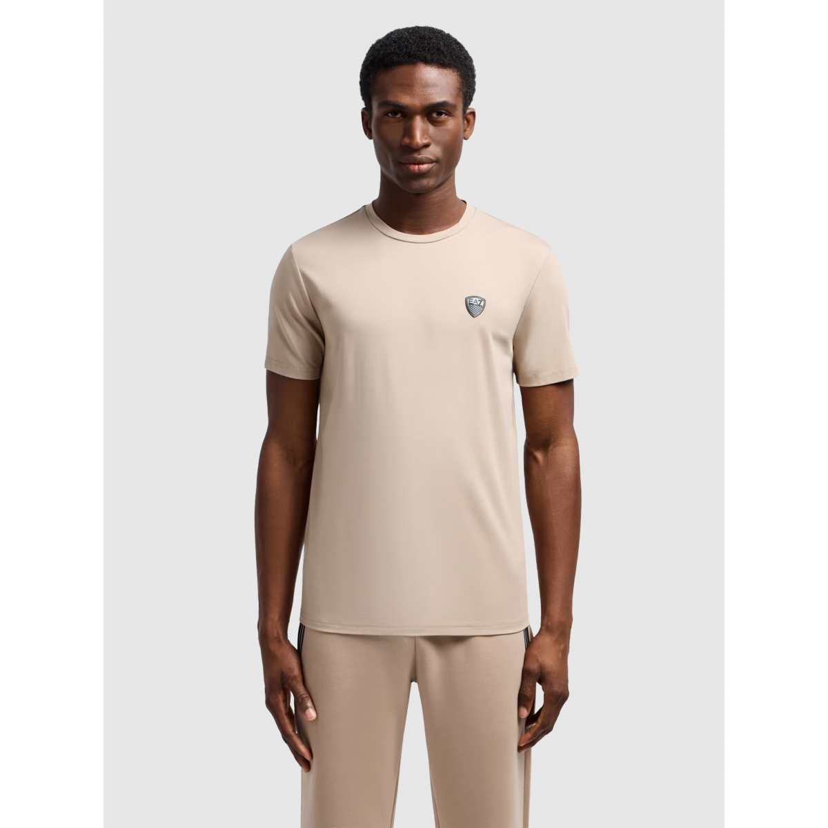 T-Shirt Man Ea7 Emporio Armani Beige - 8NPT16PJRGZ.36 - Mellmak