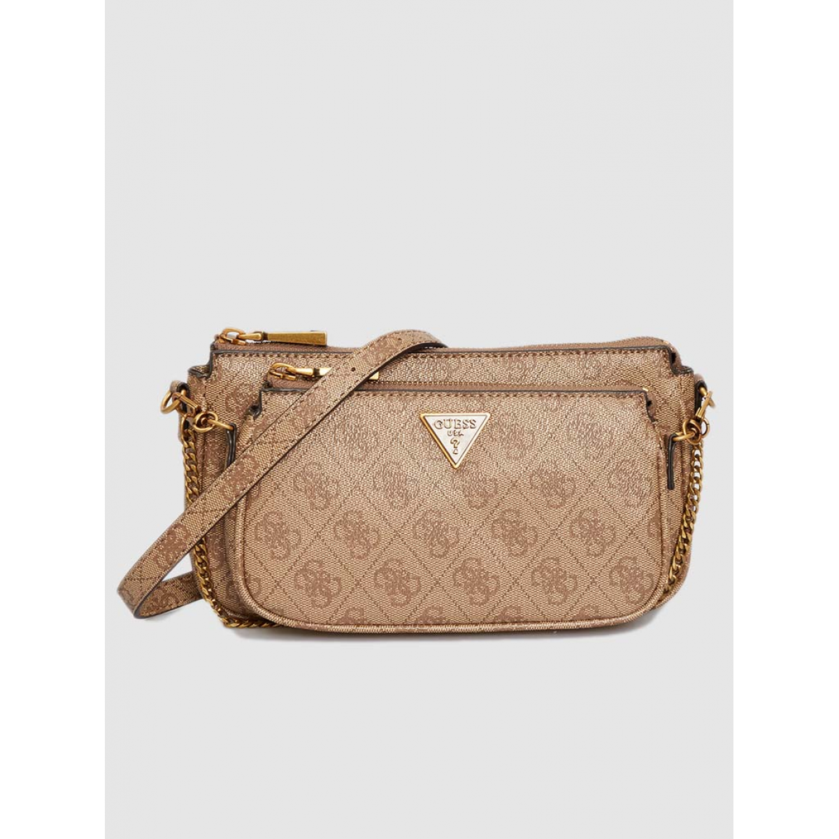 Double Pouch Crossbody Sac Guess Double Pochette Handbag Woman