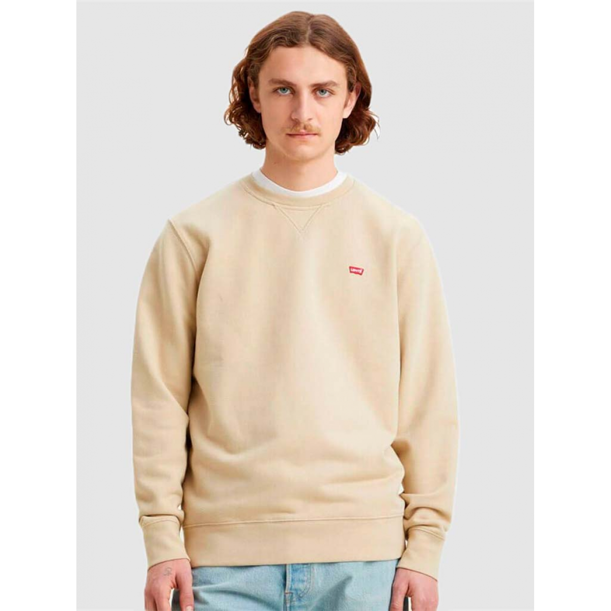 Sweatshirt Man Beige Levis 359090020 Mellmak