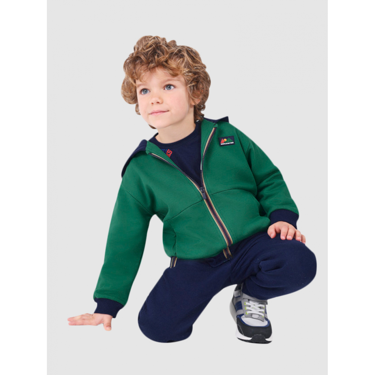 Mayoral Boys Green Tracksuit Bottoms Mayoral Boys Joggers 725-48
