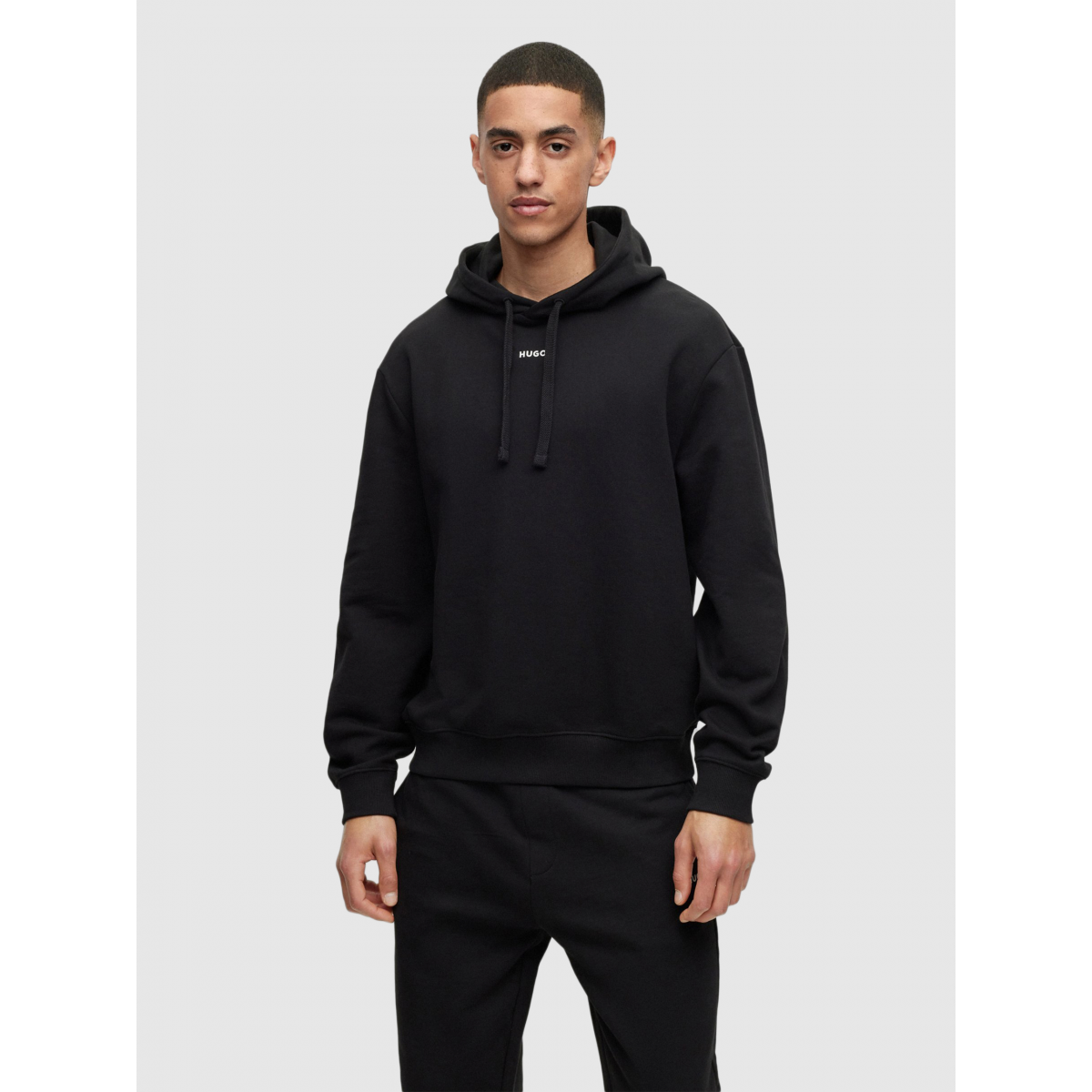 Mens black hugo boss tracksuit hotsell