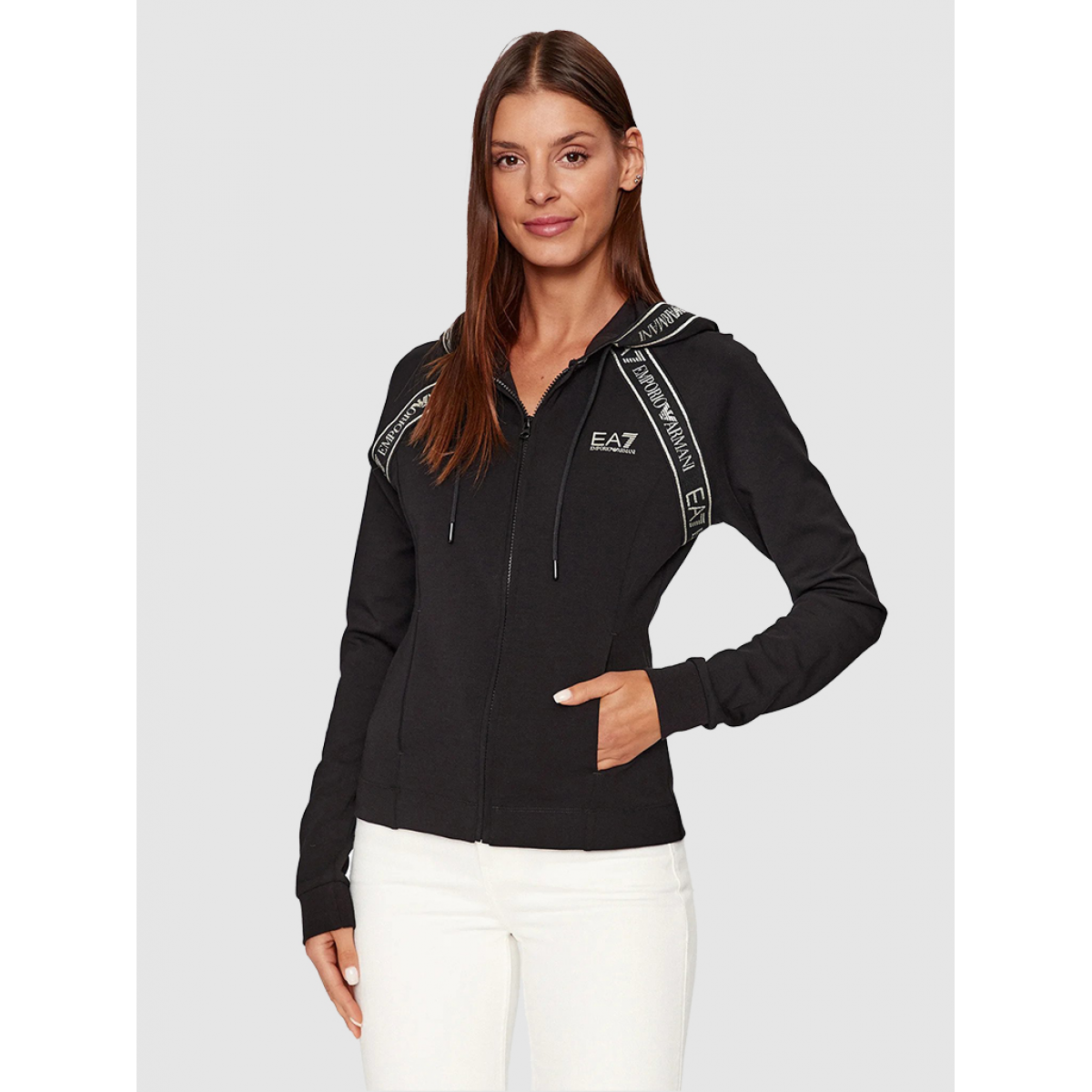 Jacket Woman Black Ea7 Emporio Armani - 6Rtm26Tjkwz