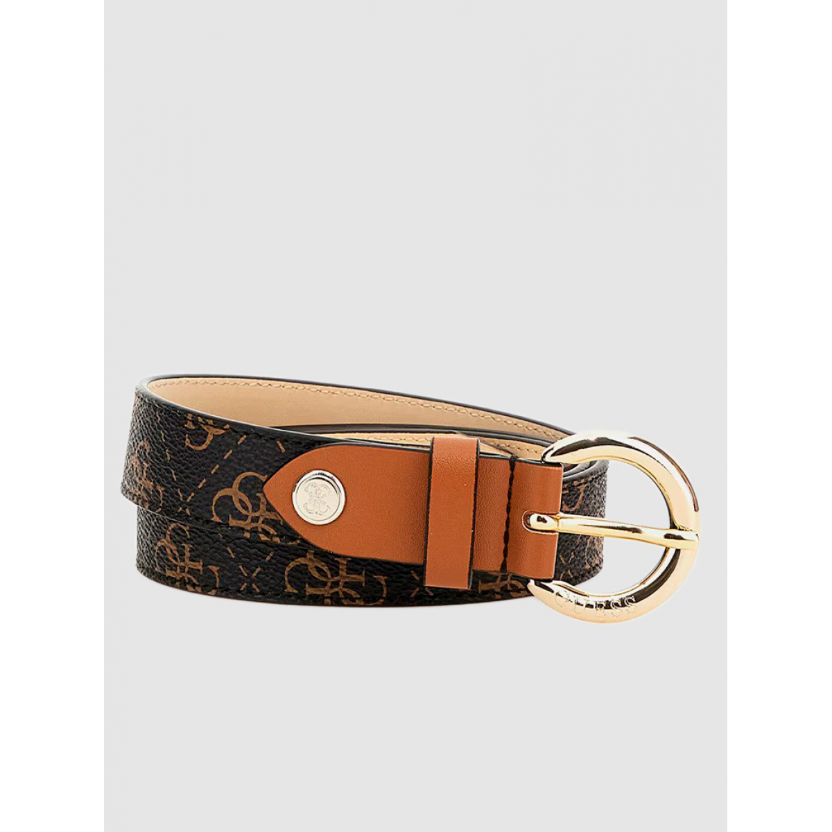 Guess clearance belt brown